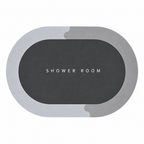 Absorbent Non-Slip Bathroom Mat