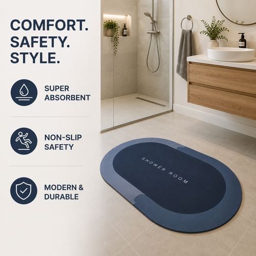 Ever Dry - Absorbent Non-Slip Bathroom Mat